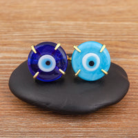 Anillo Ojo Turco Disco Vintage