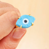 Anillo Ojo Turco Encanto 7 Colores