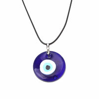 Collar gargantilla vintage turco con colgante de ojo turco, cadena de clavícula con ojos turcos azules de la suerte, joyería de fiesta para mujer, regalo