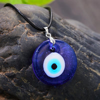 Collar gargantilla vintage turco con colgante de ojo turco, cadena de clavícula con ojos turcos azules de la suerte, joyería de fiesta para mujer, regalo