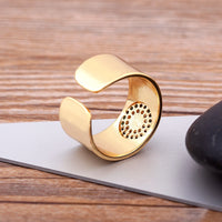 Anillo Ojo Turco Bohemio Brillante