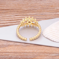 Anillo Ojo Turco Boho Fiesta