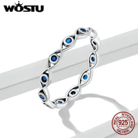 Anillo Ojo Turco Plata 925 Sencillo