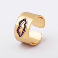 Anillo Ojo Turco Bohemio Brillante