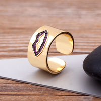 Anillo Ojo Turco Bohemio Brillante
