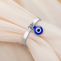 Anillo Ojo Turco Amuleto Azul