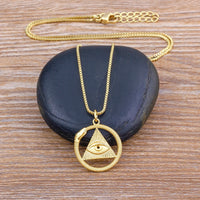 Nidin-colgante de ojo malvado de circón de alta calidad para mujer, collar, joyería exquisita para mujer, regalos personalizados para fiesta de cumpleaños
