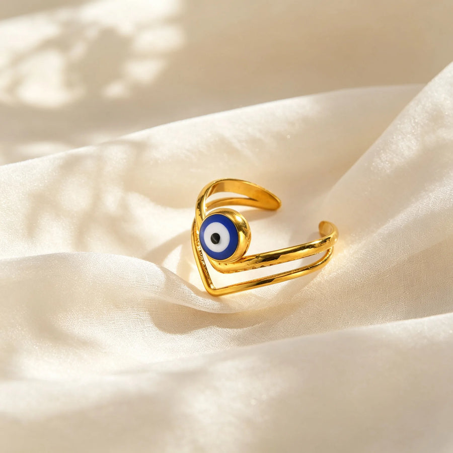 Anillo Ojo Turco Clásico Vintage