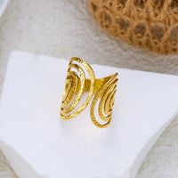 Anillo Ojo Turco Bohemio Texturizado