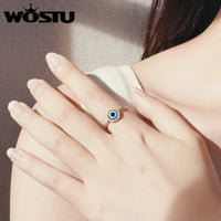 Anillo Ojo Turco Plata 925 Ajustable