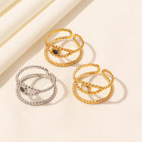 Anillo Ojo Turco Vintage Oro 18K