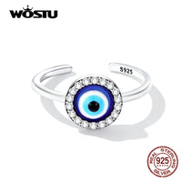 Anillo Ojo Turco Plata 925 Ajustable