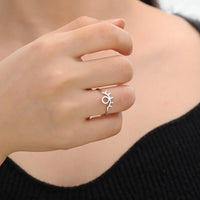 Anillo Ojo Turco Grande de la Suerte