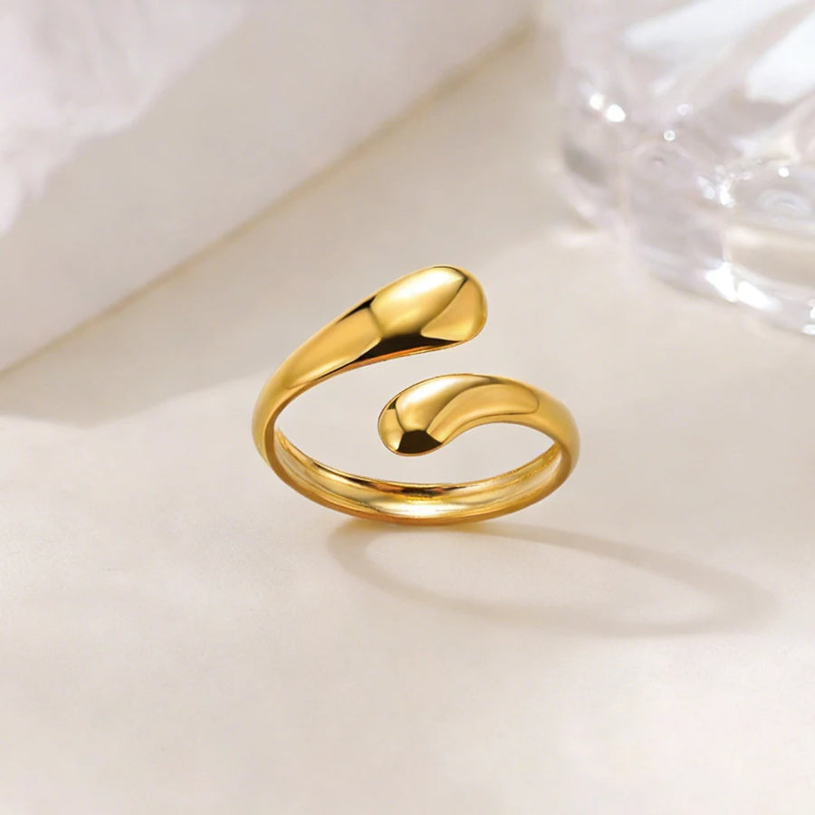Anillo Ojo Turco Flor Oro 18K
