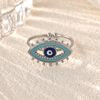 Anillo Ojo Turco Estética de la Suerte