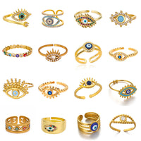 Anillo Ojo Turco con Dije