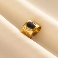 Anillo Ojo Turco Sol, Luna y Estrella