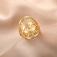 Anillo Ojo Turco Grande de la Suerte