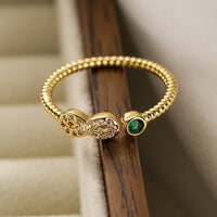 Anillo Ojo Turco Cruzado