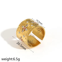 Anillo Ojo Turco Turquesa Martillado