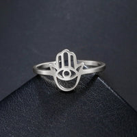 Anillo Mano de Fátima Ojo Turco Vintage
