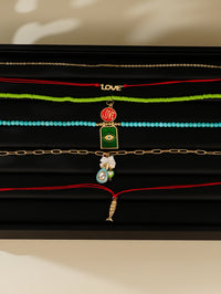 Collar de varias capas con cuentas decorativas de ojo de diablo bohemio, 6 piezas, adecuado para vacaciones, viajes y uso diario de mujeres.
