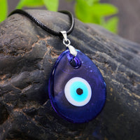 Collar gargantilla vintage turco con colgante de ojo turco, cadena de clavícula con ojos turcos azules de la suerte, joyería de fiesta para mujer, regalo