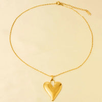 Nuevo collar dorado de acero inoxidable, luna creciente, mal de ojo, corazón, cruz, libélula, sol, luna, colgantes, collar, dijes de joyería para mujer
