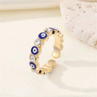 Anillo Ojo Turco Esmaltes de Colores
