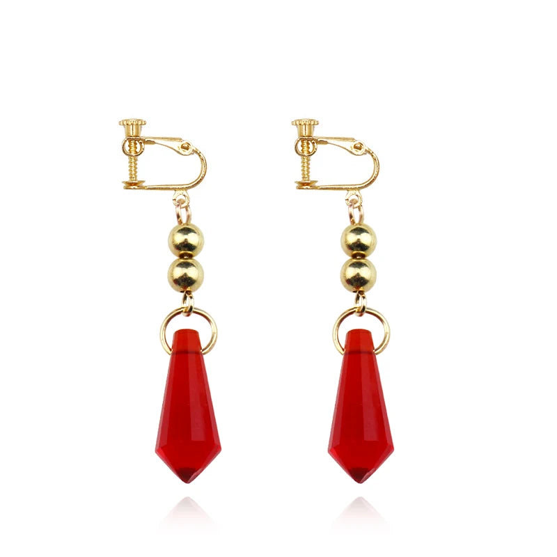 Pendientes de Aro con Diseño de Kaveh de Genshin Impact Sumeru, para Mujer, Accesorios de Cosplay de Anime, Joyería, Regalos