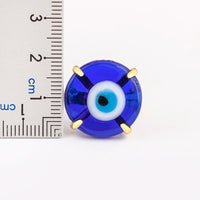 Anillo Ojo Turco Redondo Clásico