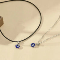Collares con colgante de mal de ojo de Turquía para mujeres, niñas, amigos, gargantillas de ojos de demonio turco azul, collar de cadena de Color dorado, joyería