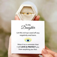 Anillo Ojo Turco Abierto Oro 18K