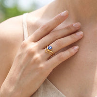 Anillo Ojo Turco Clásico Vintage