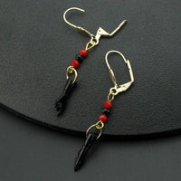 Aretes de Manito de Azabache