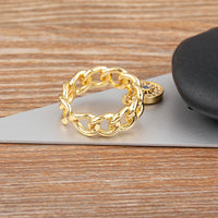 Anillo Ojo Turco Colgante y Mano de Fátima