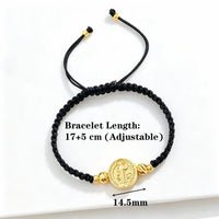 Pulsera de San Benito en Hilo Rojo