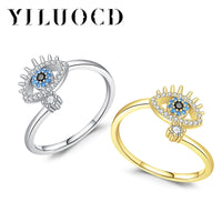 Anillo Ojo Turco Amuleto Oro 18K