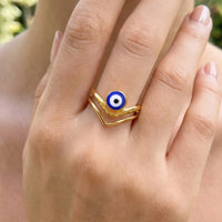 Anillo Ojo Turco Clásico Vintage