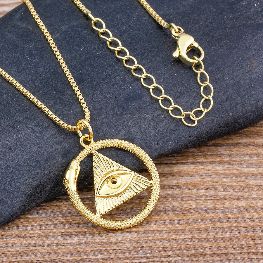 Nidin-colgante de ojo malvado de circón de alta calidad para mujer, collar, joyería exquisita para mujer, regalos personalizados para fiesta de cumpleaños