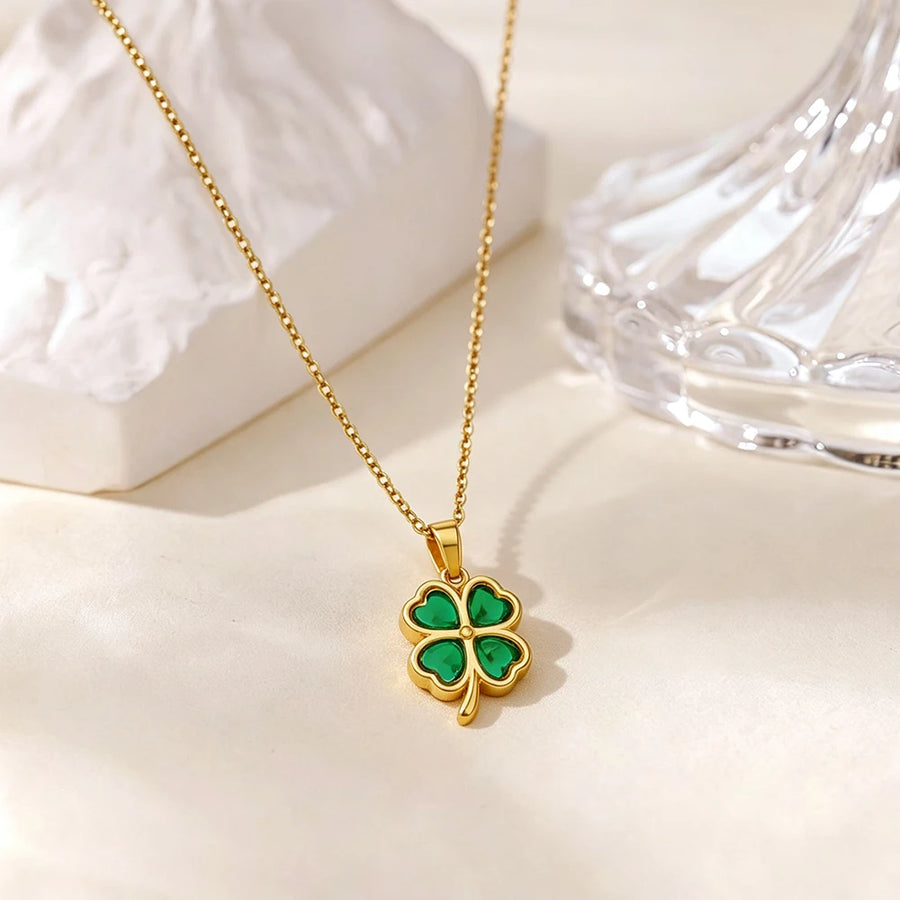Collares con Colgante de Corazón para Mujer, Collar de Acero Inoxidable con Ojo Turco, Joyería de Moda, Regalos para Todas las Ocasiones