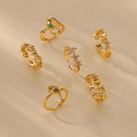 Anillo Ojo Turco Estrella de Mar y Tortuga