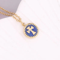 Collares bohemios con colgante de serpiente de mal de ojo para mujer, acero inoxidable con gargantilla de goteo de aceite, collar, joyería de moda de boda, regalos
