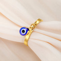 Anillo Ojo Turco Amuleto Azul