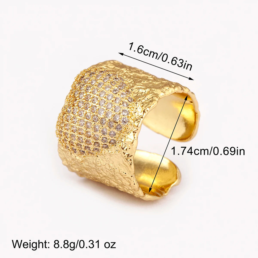 Anillo Ojo Turco y Corazón Ancho