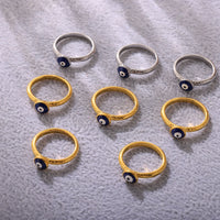 Anillo Ojo Turco Sencillo Oro 18K