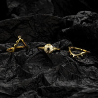 Anillo Ojo Turco Ojo del Sol