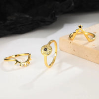 Anillo Ojo Turco Ojo del Sol