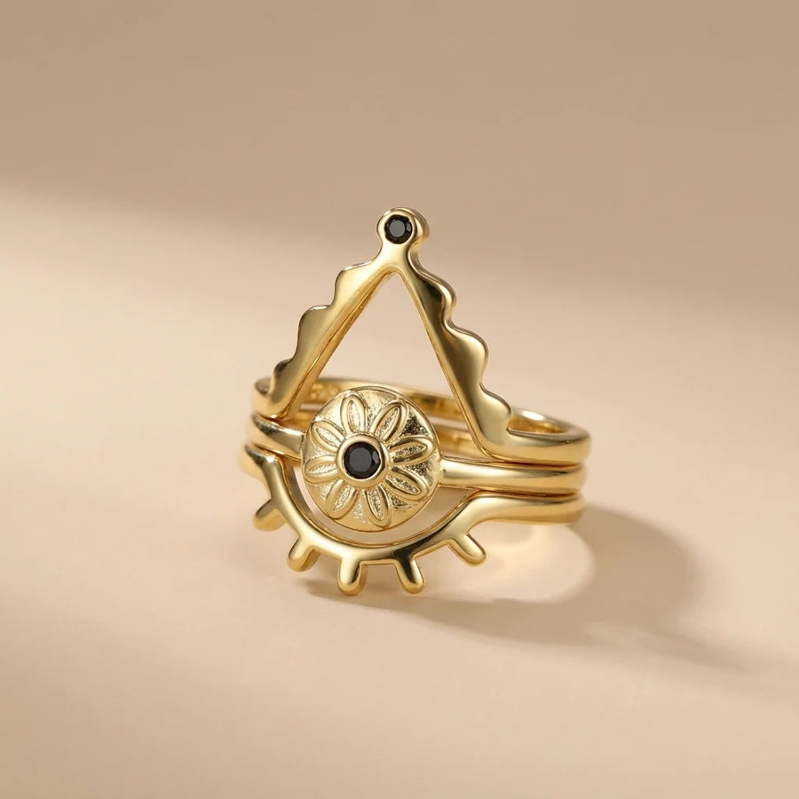 Anillo Ojo Turco Ojo del Sol