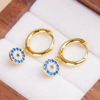 Aretes Ojo Turco Encanto Azul